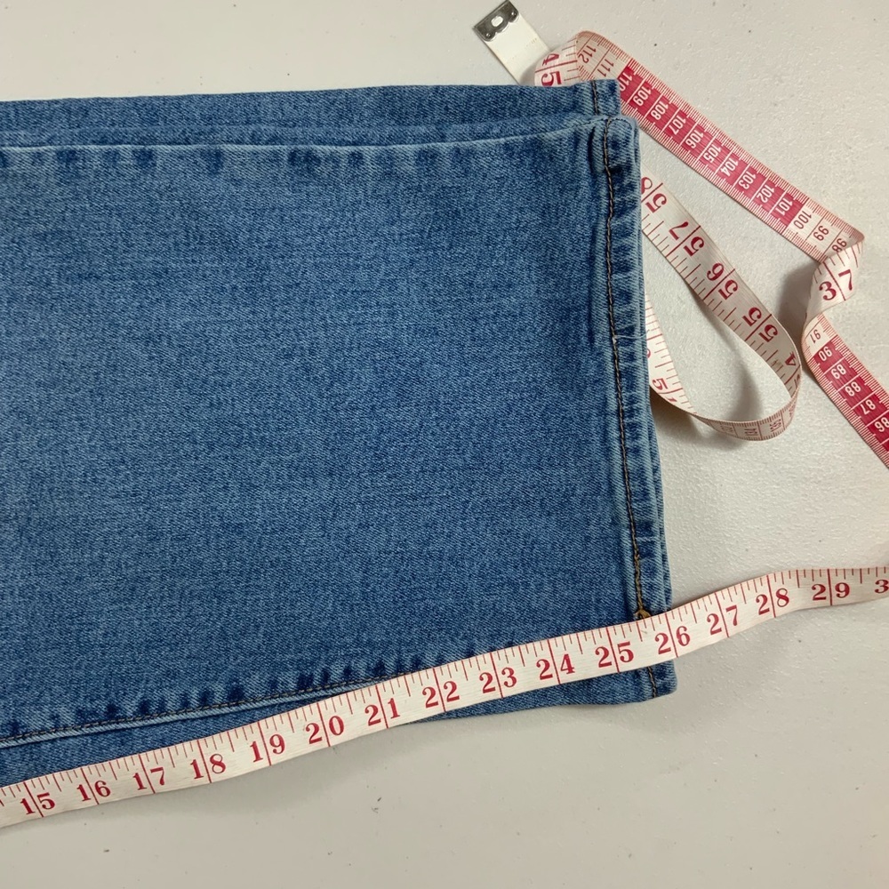 Levi’s Ribcage Straight Ankle classic wash button fly jeans Size 24W NEW - Picture 13 of 15